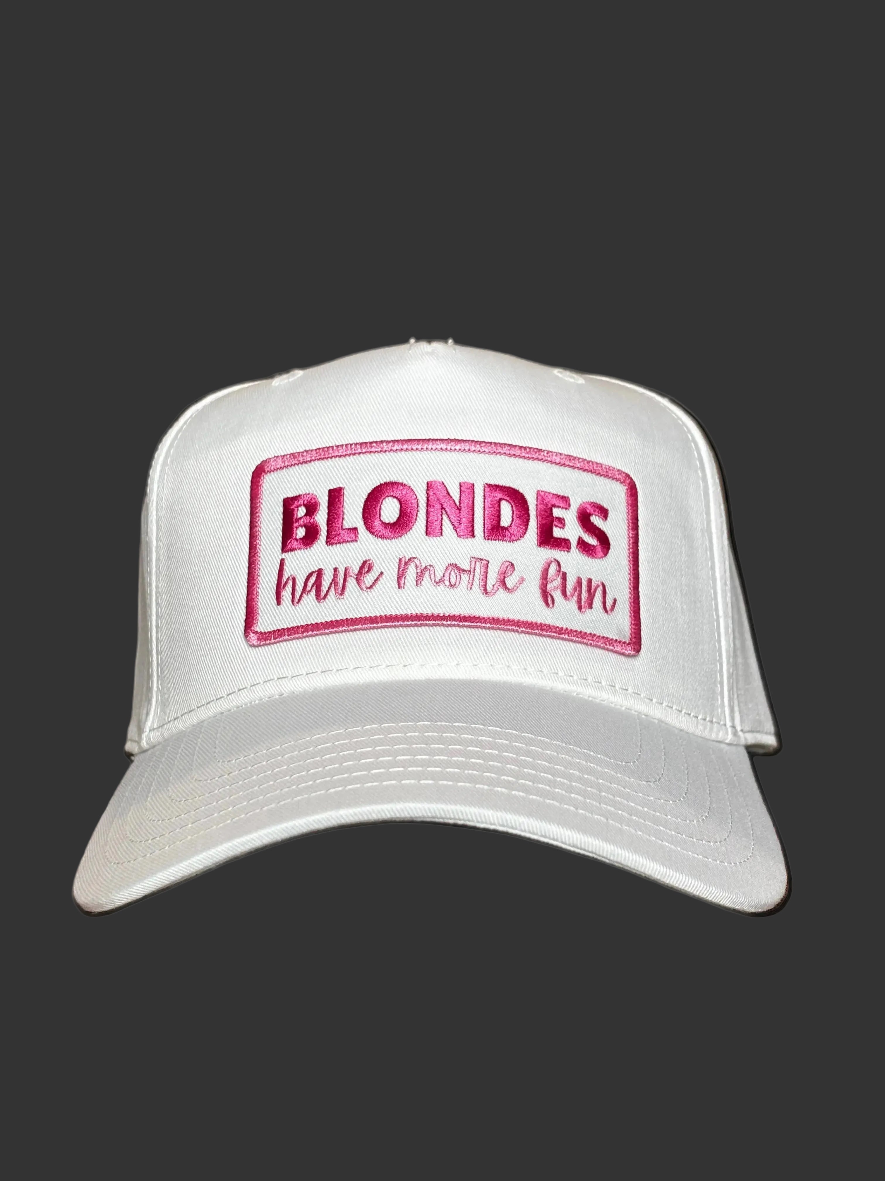 The “TEAM BLONDES” cap